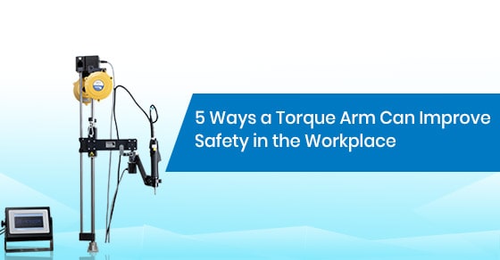 How does a Torque Arm improve safety in the workplace?